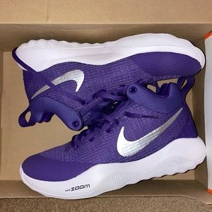 Nike Zoom Rev TB Purple Basketball Sneakers